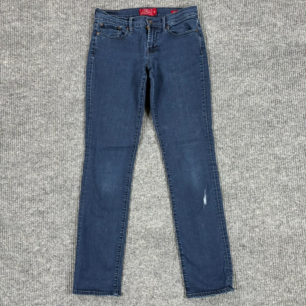 Lucky Brand Sweet'N Straight Jeans Womens 2/26 Dark Wash Stretch Denim Low Rise